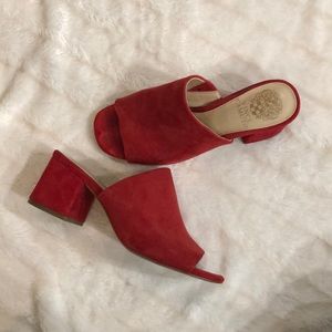 Vince Camuto Suede Mules